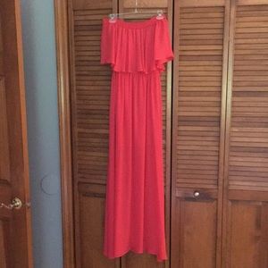 Show Me Your MuMu Hacienda Maxi Dress - Hibiscus Crisp M